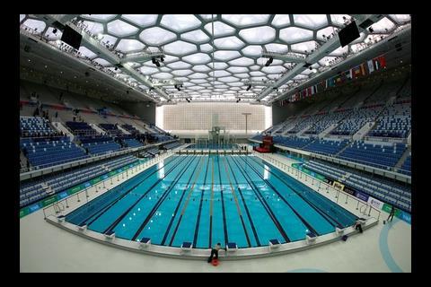 The Water Cube venue for the Beijing Olympics was the apotheosis of China’s construction boom
